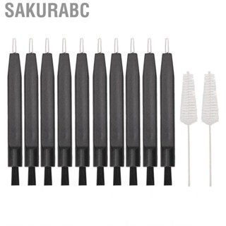 Sakurabc Hearing Amplifier Cleaning Brush With Wax Loop Vent Tube BT0