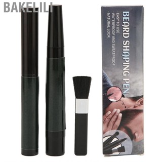 Bakelili Beard Pencil Filler Men Long Lasting  Sweatproof Pen Brush Shaping Styling Tool