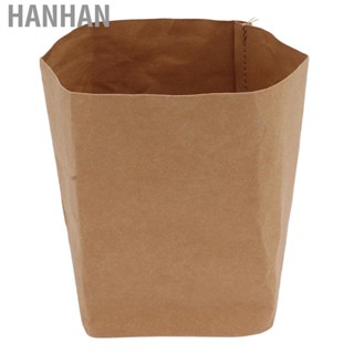 Hanhan Kraft Paper  Storage Bags Washed Bag Practical for Vegetables Household Sundries