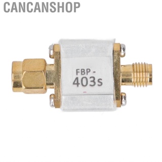 Cancanshop Receiver Filter  Bandpass Reduce Noise Increase Dynamic Range Aluminum Alloy  403MHz for Receiving Equipment