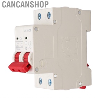 Cancanshop 2P DC Circuit Breaker Breaking  Mini Security Overload