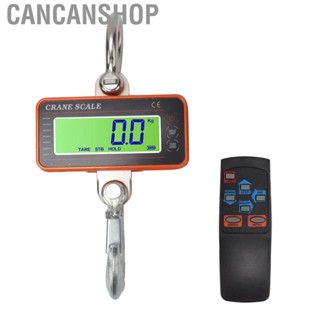 Cancanshop Digital Crane Scale 1500kg 3000lb Electronic HeavyDuty Hanging With