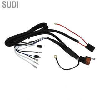 Sudi Horn Wiring Harness Relay Kit Cable 1.9m Length Easy To Install for Truck