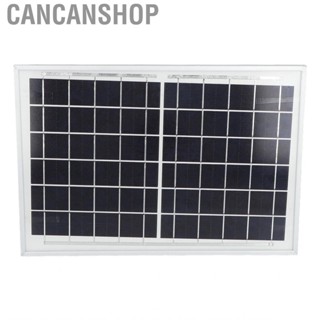 Cancanshop DIY Solar Panel Easy To Carry 6V 10W Strong Applicability Professional