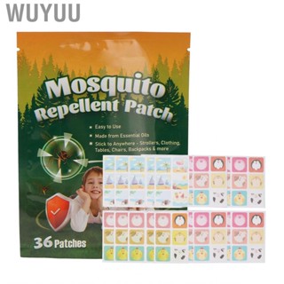 Wuyuu 180Pcs Moustique Repellent  Eco Friendly PU Stick to Anywhere  for Kids Adults Travel Outdoor