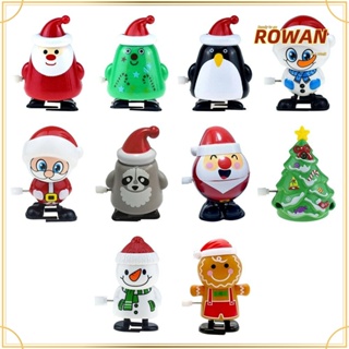 Rowans ของเล่นตุ๊กตาซานตาคลอส สโนว์แมน คริสต์มาส