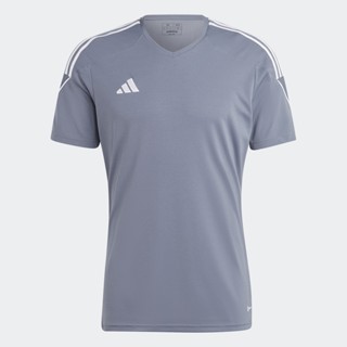 adidas ฟุตบอล เสื้อฟุตบอล Tiro 23 League ผู้ชาย สีเทา IC7478