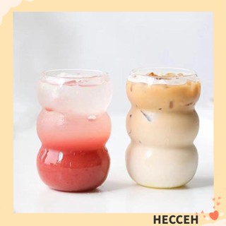 Hecceh แก้วกาแฟใส ทนความร้อน คุณภาพสูง จุน้ําได้เยอะ บอโรซิลิเกตสูง สําหรับใส่ชา ผลไม้ เครื่องดื่มเย็น ใช้ในบ้าน