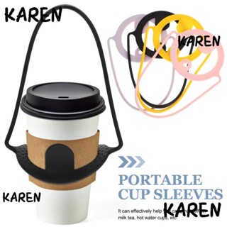 Karen สายคล้องแก้วกาแฟ แบบพกพา 3 ชิ้น