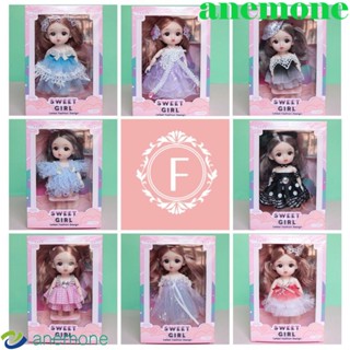 Anemone BJD ตาตุ๊กตา 3D ข้อต่อขยับได้ 13 ข้อต่อขยับได้ ขนาด 17 ซม. DIY สําหรับเป็นของขวัญวันเกิด