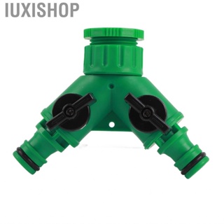 Iuxishop Hose Adapter  Water Splitter 3 Way Practical Easy Installation Good Sealing 2 Valve Sturdy for Washing Machine