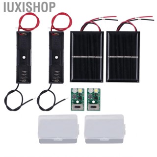 Iuxishop Solar Lights Control Panel Set PCB Lawn Lamp Board Kit 1.2V