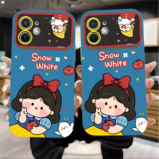 เคส iPhone 13 11 14 15 12 X XS XR XSMAX 7 8 plus PRO MAX เคสโทรศัพท์มือถือ ซิลิโคนนุ่ม PU ลายการ์ตูนเจ้าหญิงน่ารัก สําหรับ