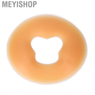 Meyishop Silicone Pillow Cleanable Relax Soft Hollow Out Elasticity Round Smooth for Beauty Salon Men