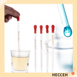 Hecceh หลอดทดลอง หัวยาง แบบใส สําหรับห้องปฏิบัติการ บ้าน 1/5 ชิ้น