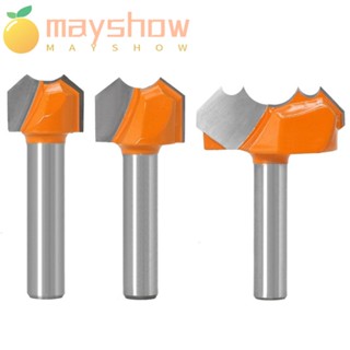 Mayshow ดอกสว่านเราเตอร์คาร์ไบด์ อเนกประสงค์ ด้ามจับ 8 มม. ทนทาน สําหรับงานไม้