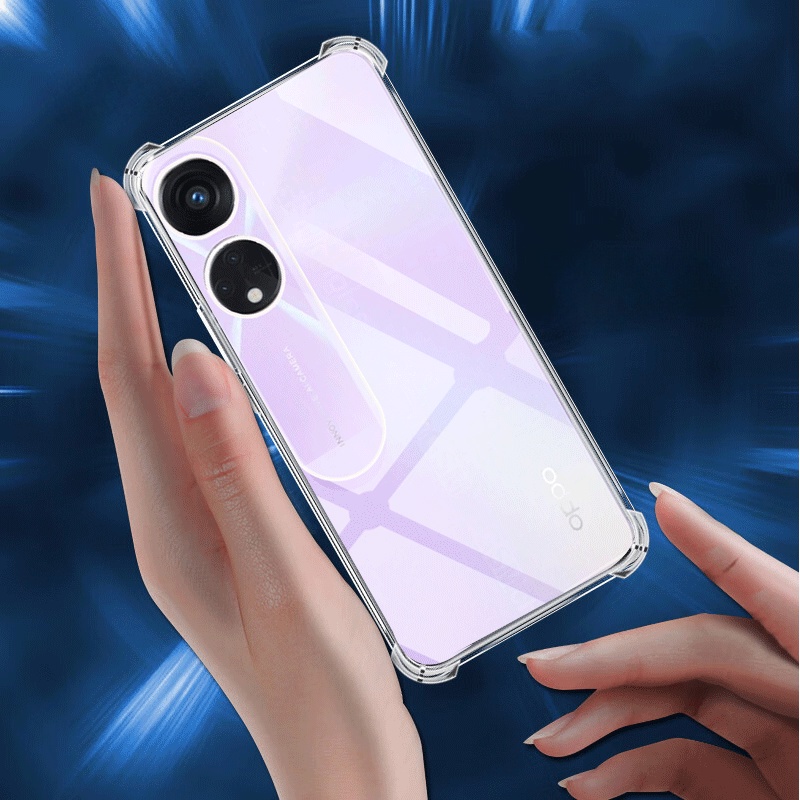 เคสใส กันกระแทก ใช้สำหรับ Oppo A58 4G 5G A78 4G 5G A17 A98 5G  ซิลิโคน แบบนิ่ม   คลุมกล้อง CASE TPUส่งจากไทย
