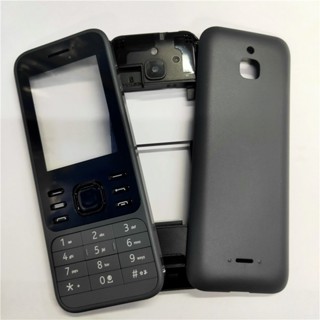 ฝาครอบแบตเตอรี่โทรศัพท์มือถือ พร้อมปุ่มกดภาษาอังกฤษ สําหรับ Nokia 6300 4G 2020