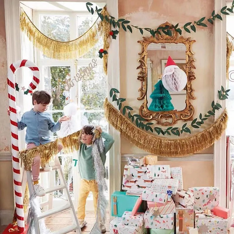 แนะนำ ผ้าม่าน ผ้าม่านฟอยล์ หลากสี 300 * 30 ซม. / แบนเนอร์ม่านดีบุก งานเลี้ยงวันเกิด / แบนเนอร์ ครบรอบ งานแต่งงาน คริสต์มาส ตกแต่งบ้าน / บูธถ่ายภาพเมทัลลิก ฉากหลังตกแต่งผนัง ราคาพิเศษ มีเก็บเงินปลายทาง