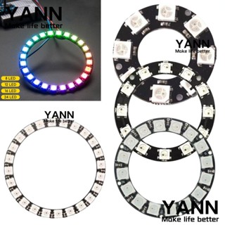 Yann1 WS2812 5050 แหวนไฟไดรเวอร์ LED ครบสี