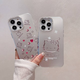 เคสโทรศัพท์มือถือ TPU ลายแมวน่ารัก ป้องกันลายนิ้วมือ สําหรับ Apple iPhone 11 12 13 14 Pro Max