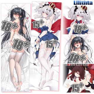 ปลอกหมอน พิมพ์ลายการ์ตูนอนิเมะ Dakimakura Azur Lane Taiho and Joffre and Royal Fortune Azure Lane Game ปลอกหมอนบอดี้ ปลอกหมอนทําเอง