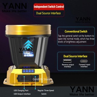 Yann1 2 in 1 ไฟฉาย LED สปอตไลท์ ABS กันน้ํา พลังงานสูง ชาร์จไฟได้ ของขวัญ สําหรับผู้หญิง