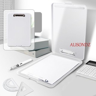 Alisondz กล่องพลาสติก ขนาด A4 6 สี สําหรับใส่เอกสาร