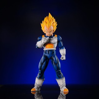 โมเดลฟิกเกอร์ Dragon Ball Super Universe Suit Quick Party Vegeta Figure GK Super Blue สําหรับตกแต่ง