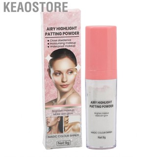 Keaostore Airy Highlight Patting  Glowing Makeup Face Blusher Highlighter Hbh