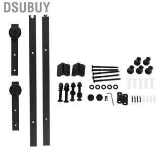 Dsubuy Barn Door Hardware Kit 1.5M Single Roller Set