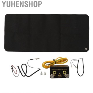 Yuhenshop Grounding Mat Kit Promote Circulation Eliminate Static Pad with 5m Cord for Office