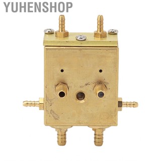 Yuhenshop Dental Chair Unit Valve  Foot 8 Connections Accuracy Water Control Accessory Corrosion Resistant for Clinic