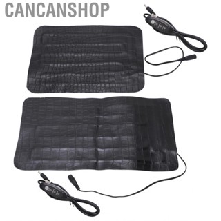 Cancanshop Heating Pad Skin Friendly Washable 5V 2A 8.5W Reptile Heat Mat PU Leather for