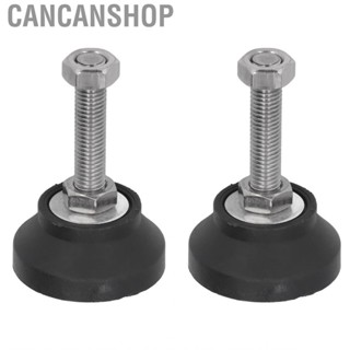 Cancanshop 2Pcs Furniture Leg Leveler Threaded Shank Leveling