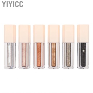 Yiyicc Eyeshadow Set  Delicate Glitter Lasting Portable Quick Dry Makeup for Lady Home