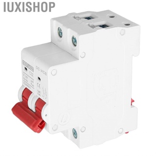 Iuxishop 2P Small Circuit Breaker 6000A Breaking Ability Mini DC500V 32A