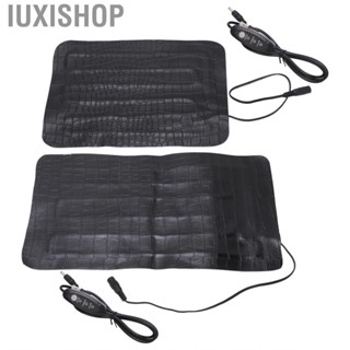 Iuxishop Heating Pad Skin Friendly Washable 5V 2A 8.5W Reptile Heat Mat PU Leather for