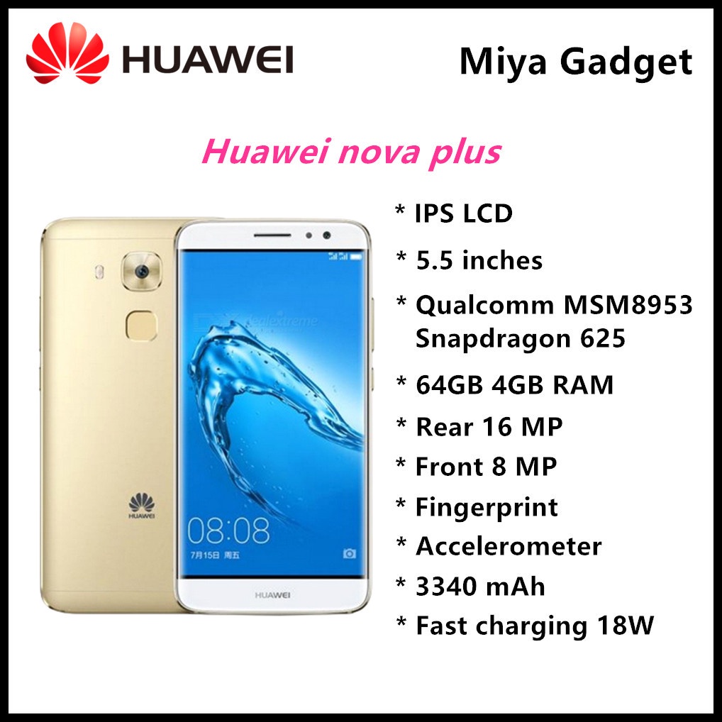 Huawei MAIMANG 5 (Nova Plus) 5.5 นิ้ว 16MP LTE - สมาร์ทโฟนมือสอง สภาพแท้ ครบชุด