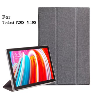 เคสแท็บเล็ตหนัง Pu แบบบางพิเศษ สําหรับ Teclast P20S 2022 Teclast M40S 10.1 นิ้ว