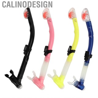 Calinodesign Diving Dry Snorkel Tube PVC Silicone Easy Breath Lightweight Swimming for Enthusiast Equipment