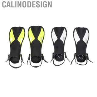 Calinodesign 1 Pair Swimming Fins PP and TPR Comfortable To Wear Lightweight  Slip Diving for Men Women Durble Adult Swim Flippers