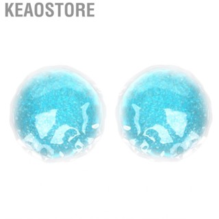 Keaostore Ice Gel Eye Pad Reusable Blue Safe Cooling for Home Men Women