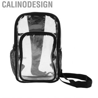 Calinodesign Clear Bag  Detachable Hook Sling PVC for Travel