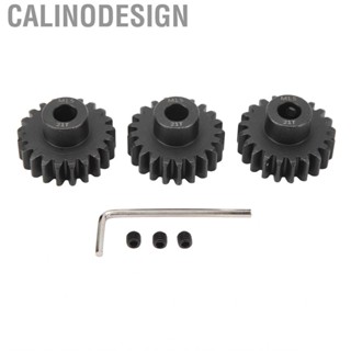 Calinodesign Pinion Gear  8mm Replacement Accessory Professional Steel  with Hex Key for Outdoor Activity 1/5 RC Car