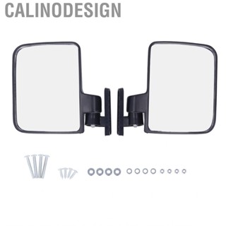 Calinodesign Golf Cart Side Mirrors  Easy Installation Safe Clear View for Driving