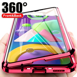 เคสโทรศัพท์มือถือแบบแก้ว ฝาพับแม่เหล็ก 360 องศา กันกระแทก สําหรับ Honor 80 Honor 80 P Smart