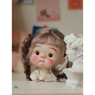 Q New1/6 ตุ๊กตาเรซิ่น bjd ขยับหัวได้ 6WNL