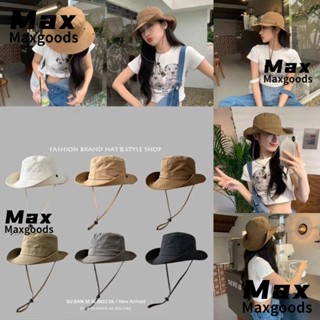 Maxg หมวกบักเก็ต กันน้ํา แห้งเร็ว กันแดด กันรังสีอัลตราไวโอเลต สําหรับผู้ชาย และผู้หญิง