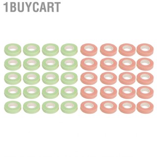 1buycart Eyelash Tape Stick Cross Texture Pink Green Lash Self Adhesive Soft Breathable for Beauty Salon